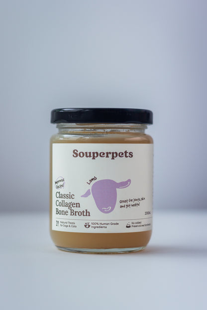 Souperpets Lamb Collagen Bone Broth